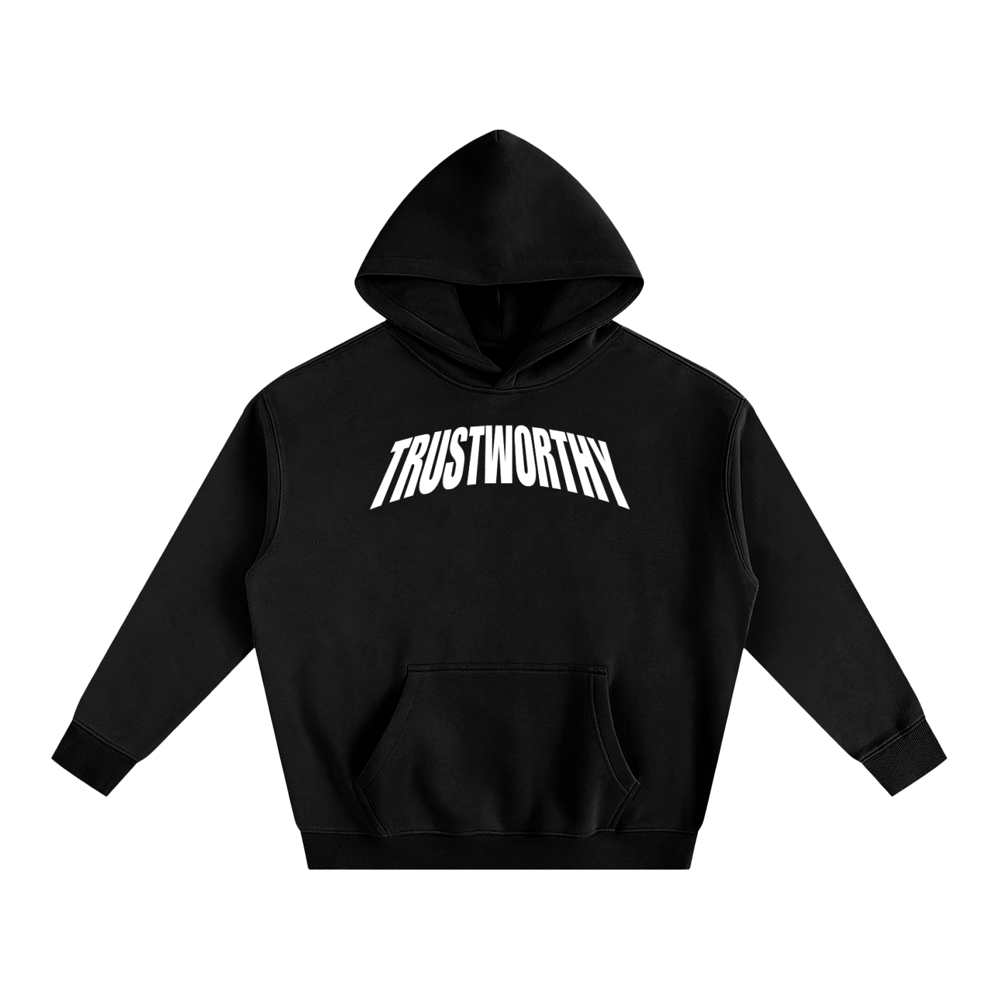 TRUSTWORTHY 019 - “TRST WRTHY” GRAPHIC HOODIE