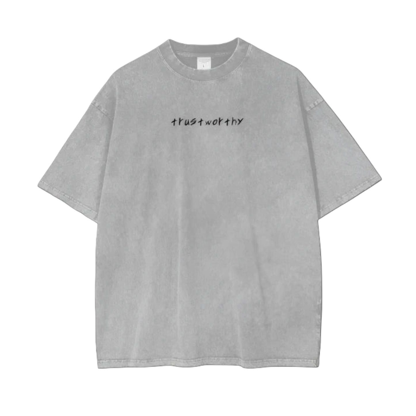 TRUSTWORTHY 003 - FAITH IN TRUST ACID WASHED TEE