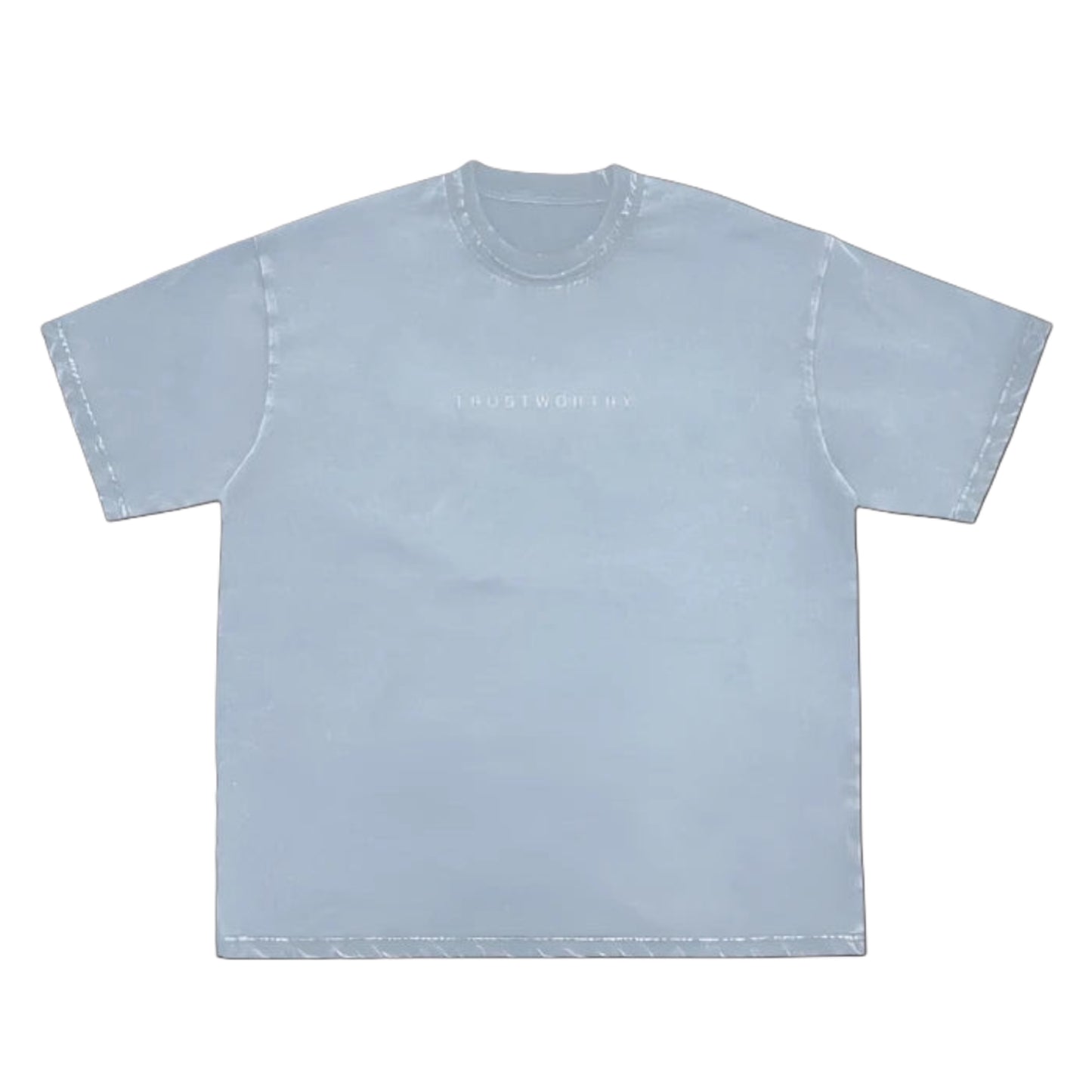 TRUSTWORTHY 004 - BUILT ON TRUST DROP ACID WASHED TEE