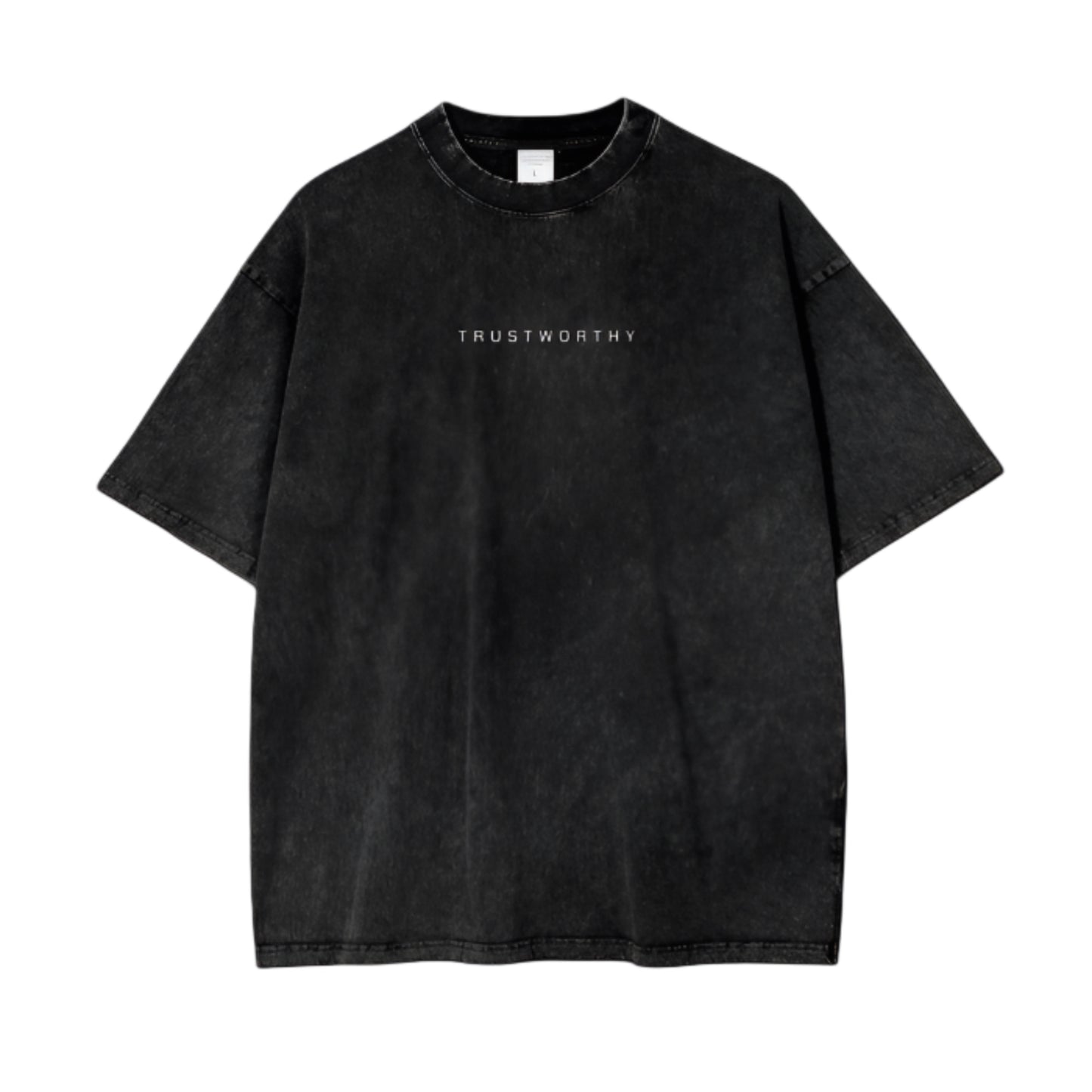 TRUSTWORTHY 011 - BROKEN DROP ACID WASHED TEE